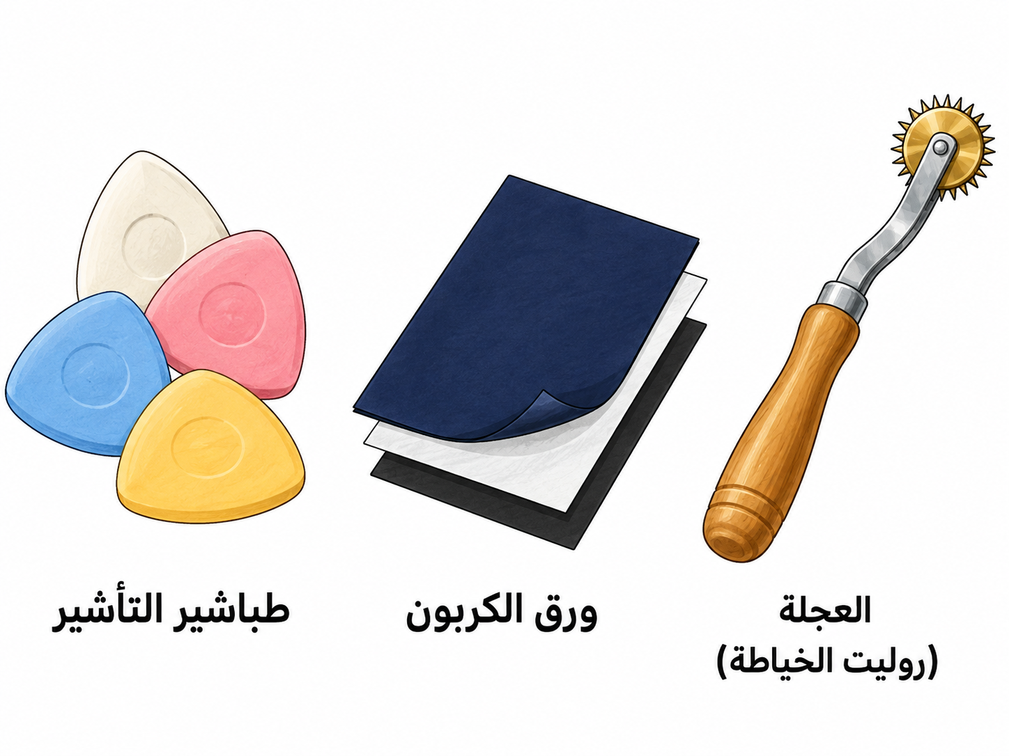 أدوات ومواد التأشير أدوات ومواد التأشير