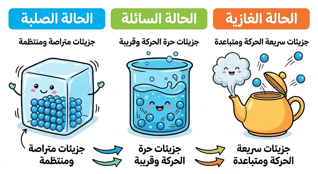 حالات المادة
