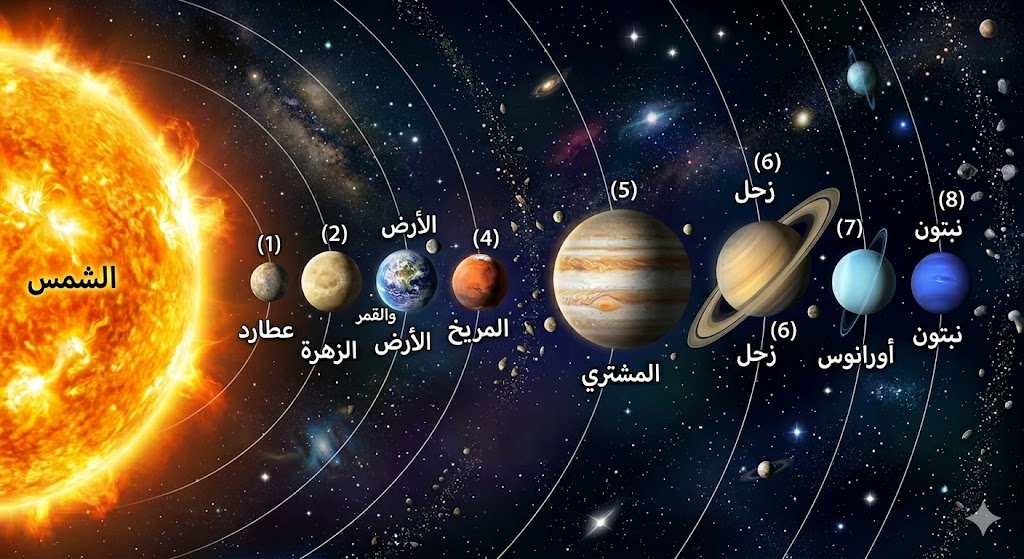 كواكب المجموعة الشمسية كواكب المجموعة الشمسية