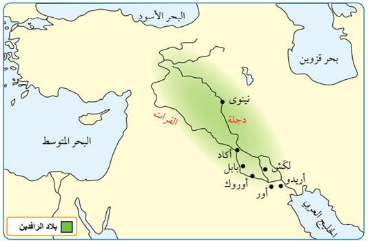 خارطة بلاد الرافدين خارطة بلاد الرافدين